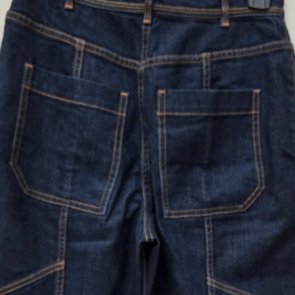 👖 ULLA JOHNSON High-Waisted Button-Fly Jeans Size 0 - Picture 4 of 7